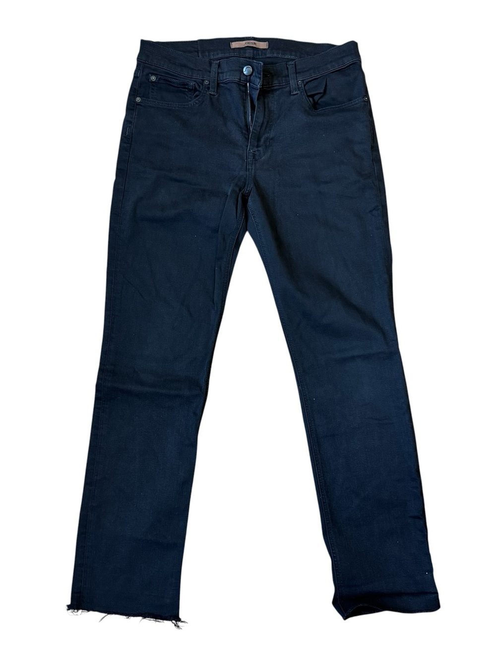 Joe’s Jeans The Classic Straight Leg Black Men’s Jeans Raw Hem